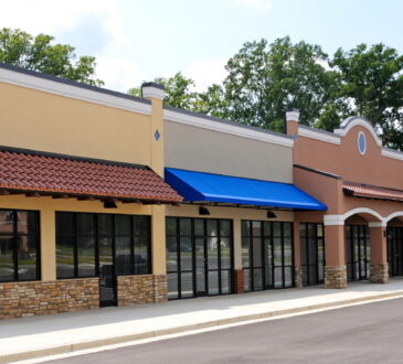 Commercial property building in Georgia representing insurance non-renewal and risk management
